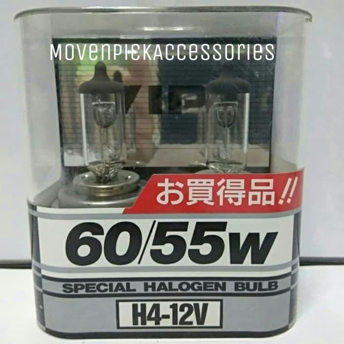Bohlam IPF H4 12V 60/55W CLEAR ORIGINAL JAPAN