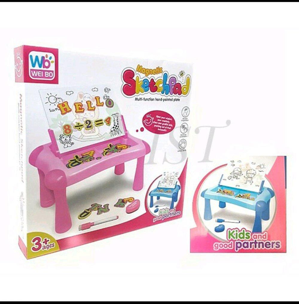 Mainan Edukasi untuk Anak Anda Meja Belajar Magnetic Sketchpad