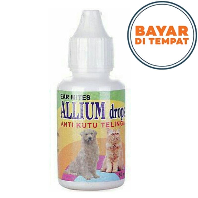 ALLIUM DROPS - OBAT TETES KUTU TELINGA KUPING KUCING ANJING