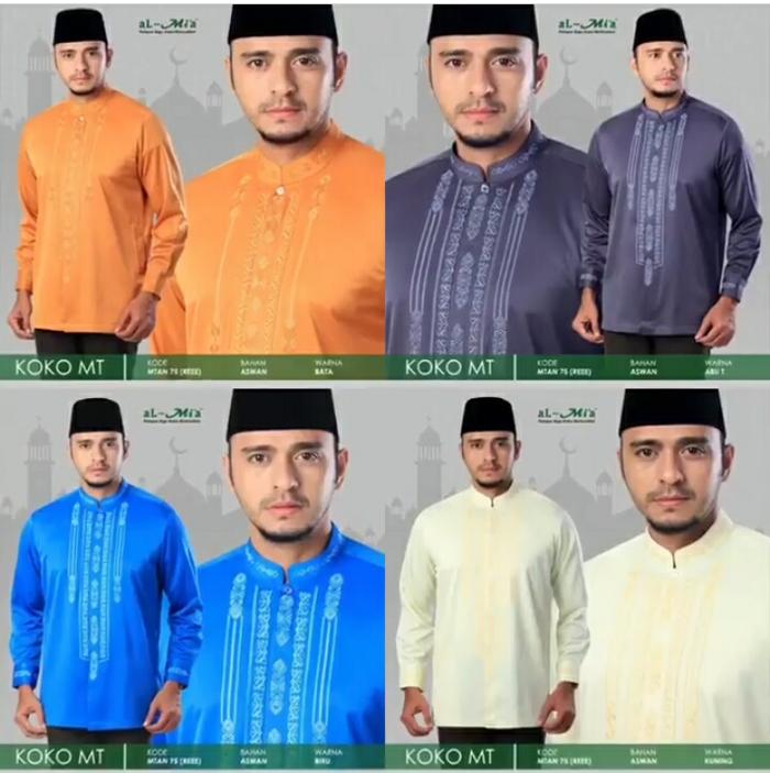 Terbaru Baju koko Almia MT
