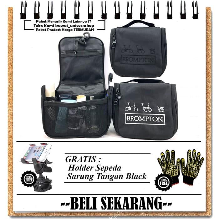 BEST SELLER!!! Tas Sepeda Brompton Travel Kit Bag - GRATIS Holder Stang Sepeda - Kn3bjc