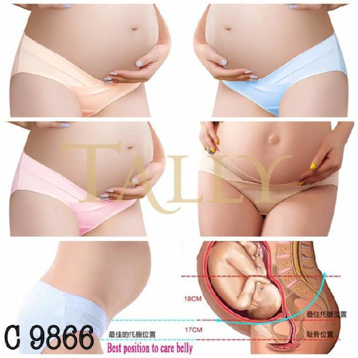 Tally Celana Hamil Mini C-9866 - Maternity Panty merk Tally - 1pc