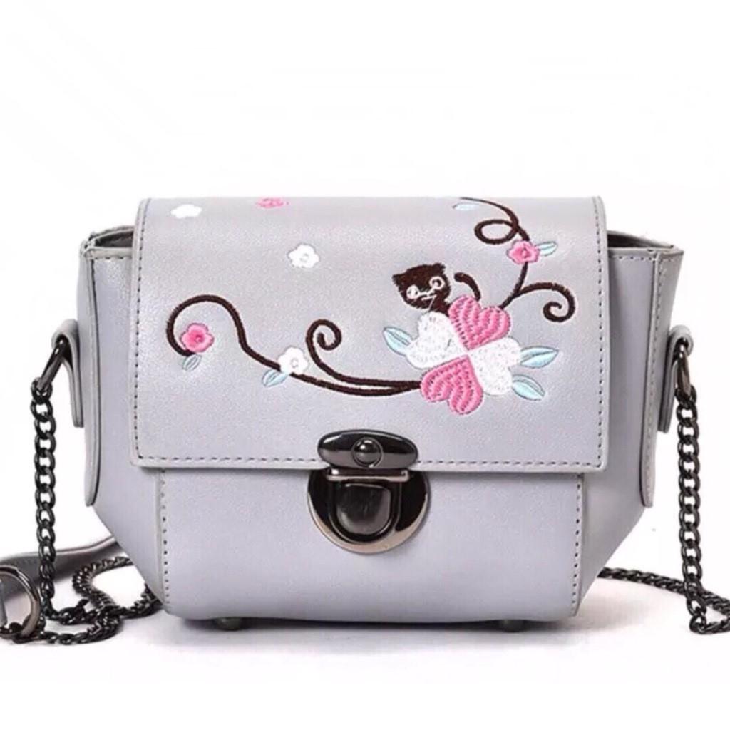 Tas Selempang Slingbag Tas Kondangan Flower