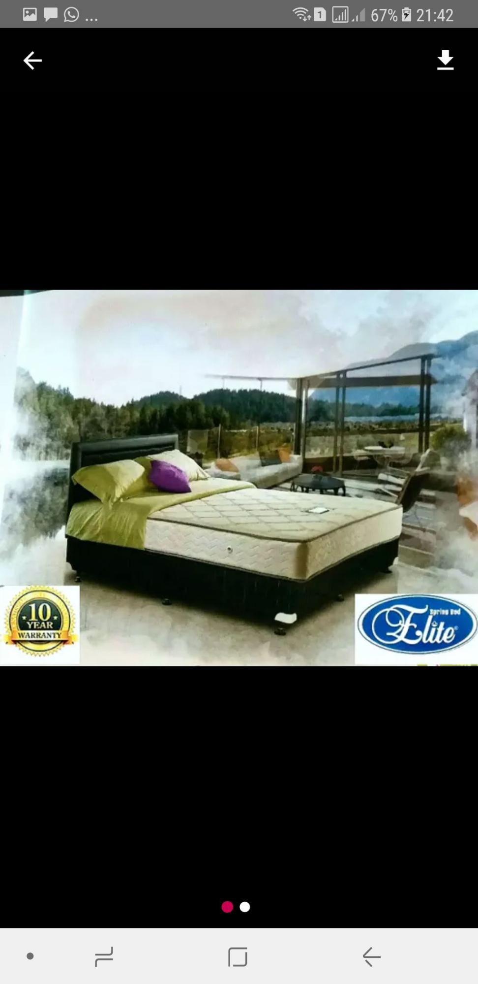 Kasur Spring Bed ELITE Serenity Superior uk 160 cm. Matras only