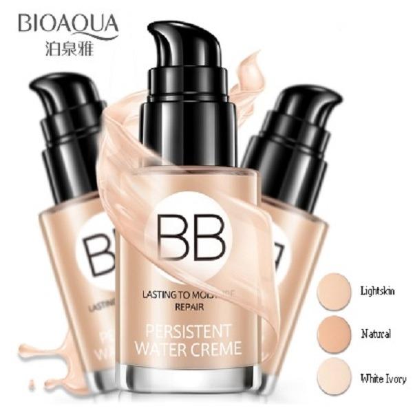 Bioaqua BB Cream Super Wearing Lasting Concealer Foundation Make Up Waterproof Long Lasting 30ml