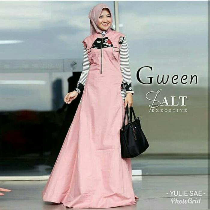 JUAL Gamis Dewasa Dress Wanita Baju Muslim Busana Muslim / hijab Pashmin