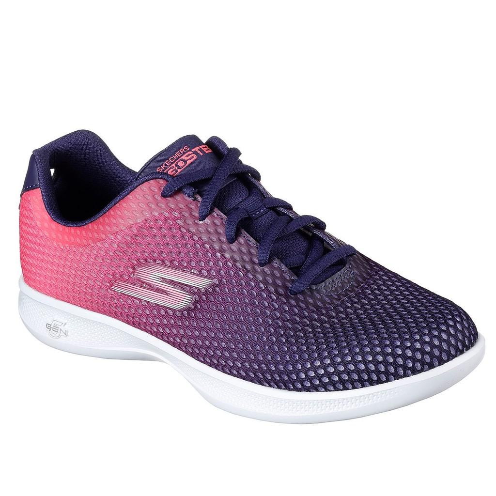 Skechers Go Step Lite Interstellar Navy Pink Original 100%