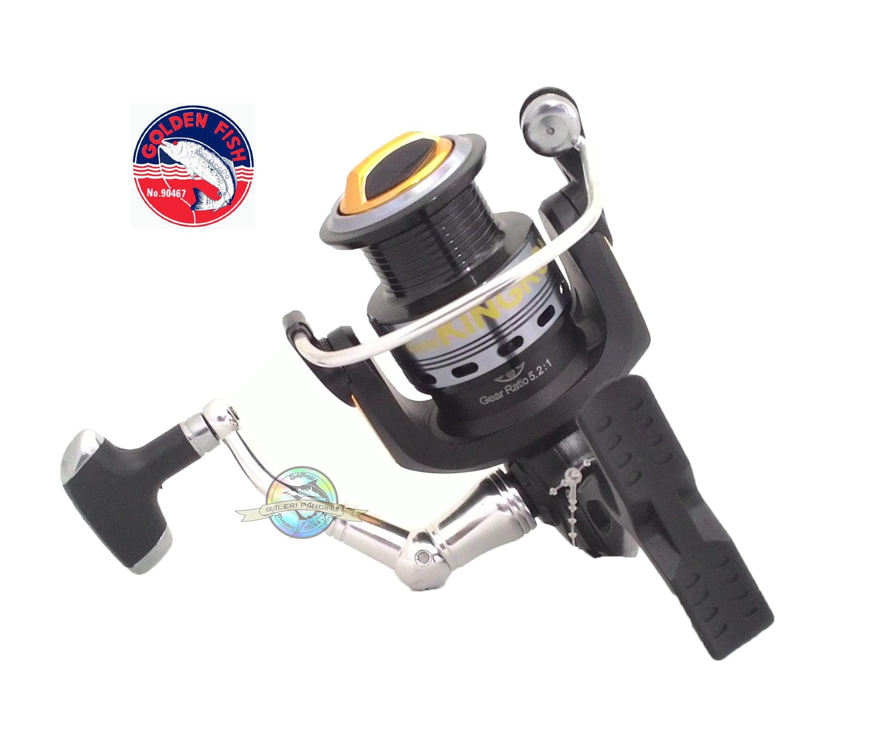 Reel Gulungan Pancing Goldenfish Gold Kingkong GK 40 - Setara 4000 - 10 Bearings