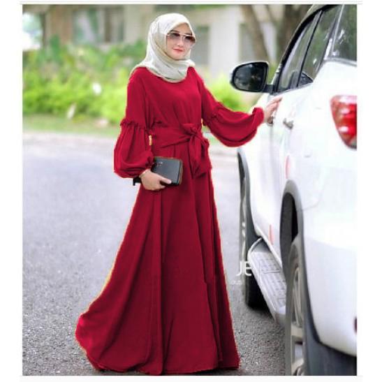 Ayako Fashion Dress Gamis Wanita Murah Baru Trendy Muslim Baloteli Baju Grosir Brenda