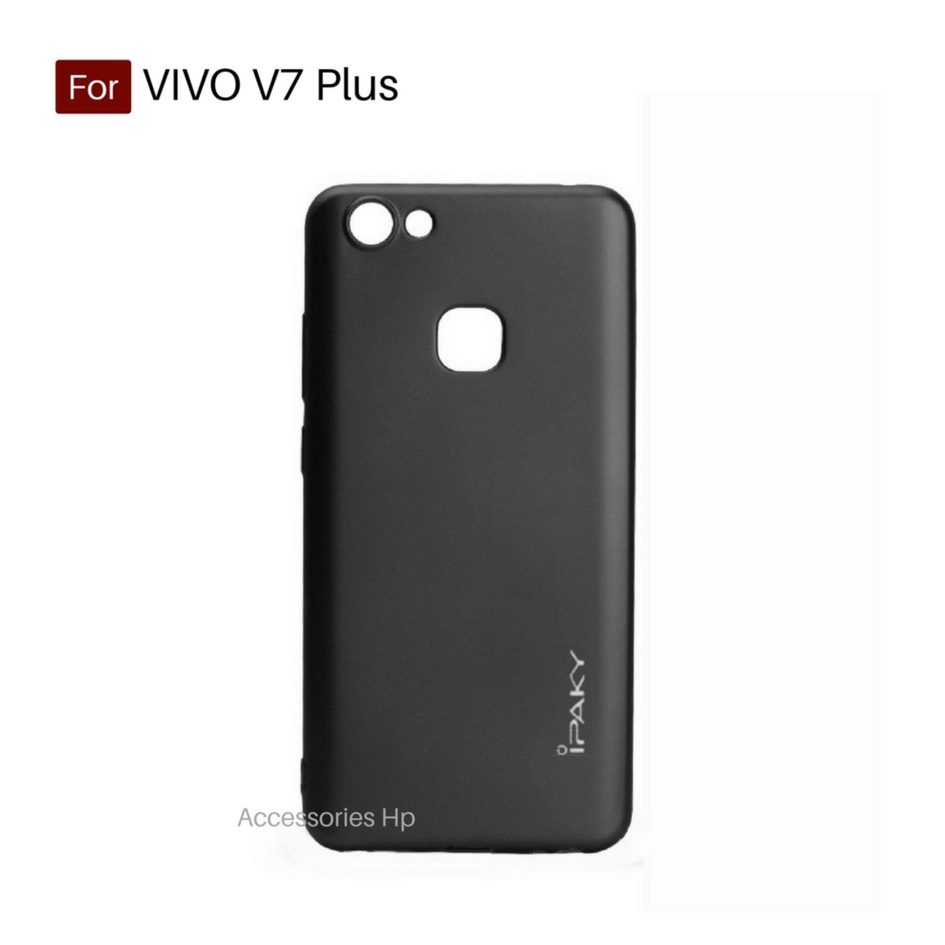Cek Harga Baru Accessories Hp Ipaky Super Slim Matte Anti Accessories Hp iPaky Super Slim Matte Anti Fingerprint Hybrid Case For Vivo V7 Plus Black