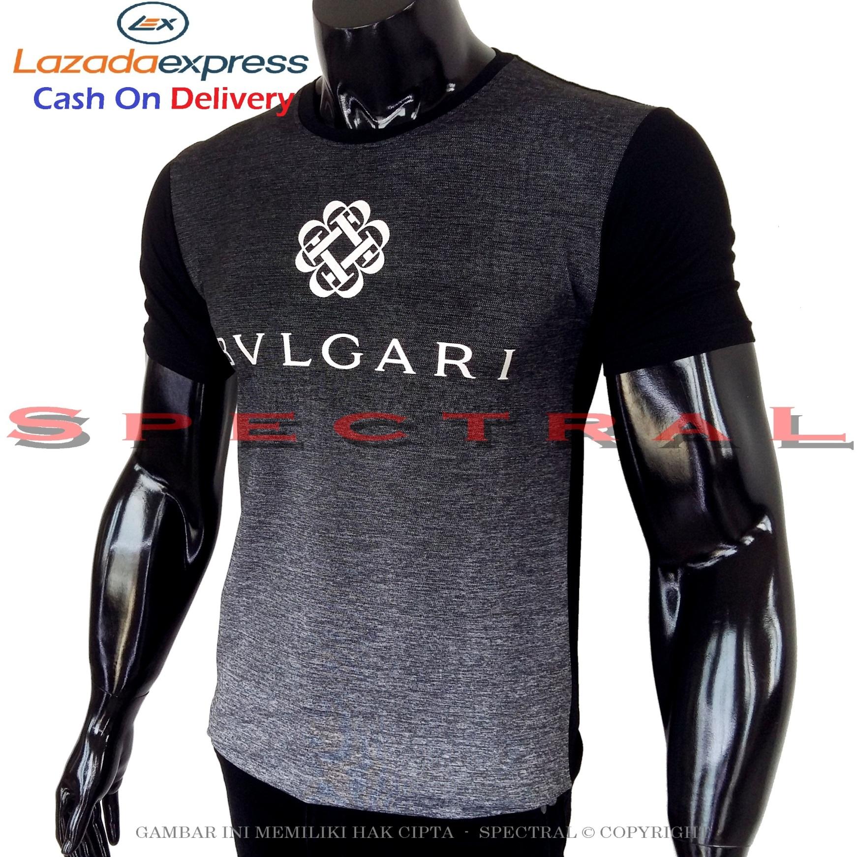 Spectral - Kaos Distro BLVGARI Soft Rayon Viscose Lycra Pola M Fit To L Simple Fashionable Tidak Pasaran Kombinasi Garis Motif Art Visual