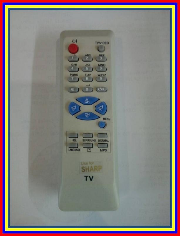 Remot Remote TV Tabung Sharp KW