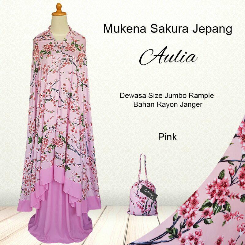 Mukena Bali Jumbo Sakura Jepang turkish