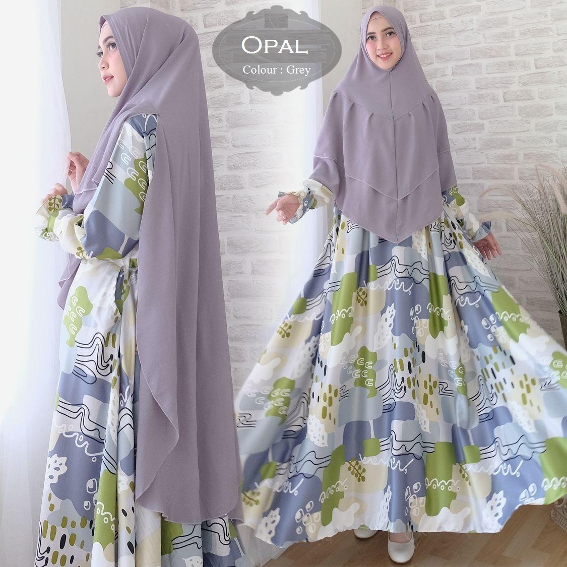 Popuri Fashion Gamis Opal IMPORT Syari Bergo Busui Murah Jumbo Pesta Terbaru Hijab Set Syar I Modern Kekinian Lebaran Mewah Muslim Maxi Dress Arab Muslimah Kondangan Setelan Kombinasi Elegan Trendy Moderen Stelan Elegant Kaftan Abaya Jumsuit Jamsuit XXL