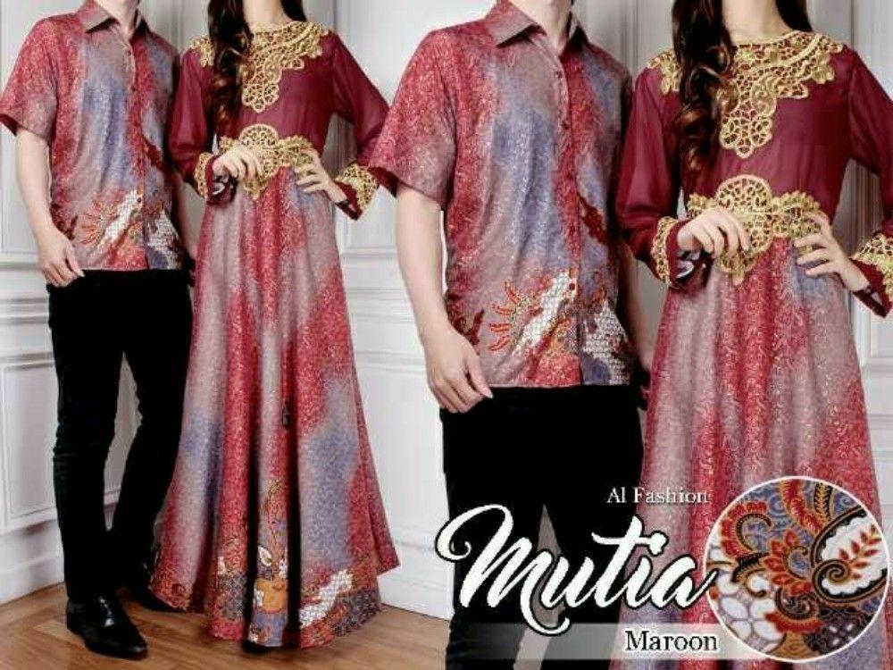 PTA COUPLE MUTIA ELEGANT BATIK SUTRA