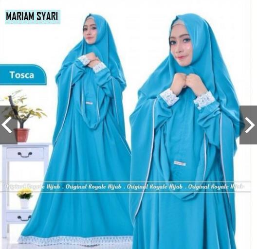 TotallyGreatShop Gamis Syarie Syari Pesta Formal Kerja Kantor Abaya - Fashion Busana Kondangan Muslimah Muslim Wanita - Kebaya Pesta Modern Murah - Hijab Jilbab Gaun Pesta Maxi dress Batik Wanita ihmariam
