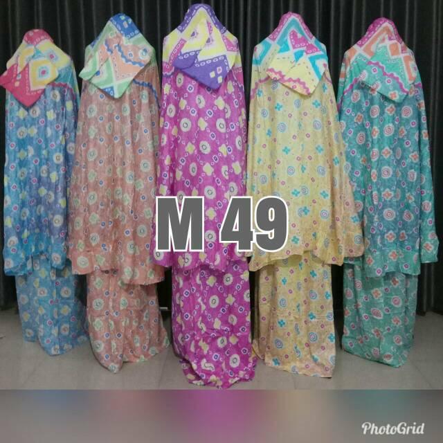MUKENA BALI MURAH PRODUSEN GROSIR BATIK m 49 hijau