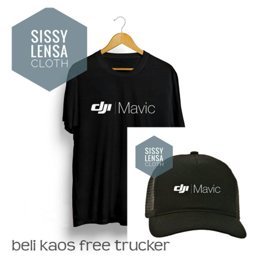 KAOS/TSHIRT/TRUCKER DJI MAVIC/FREE TRUCKER J5 - SLC di lapak SISSY LENSA CLOTH jodysuseno