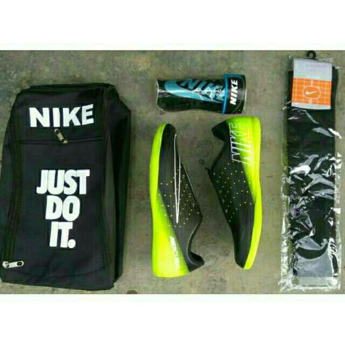 Promo - Paket Komplit Sepatu Futsal Nike Mercurial Grade-Ori