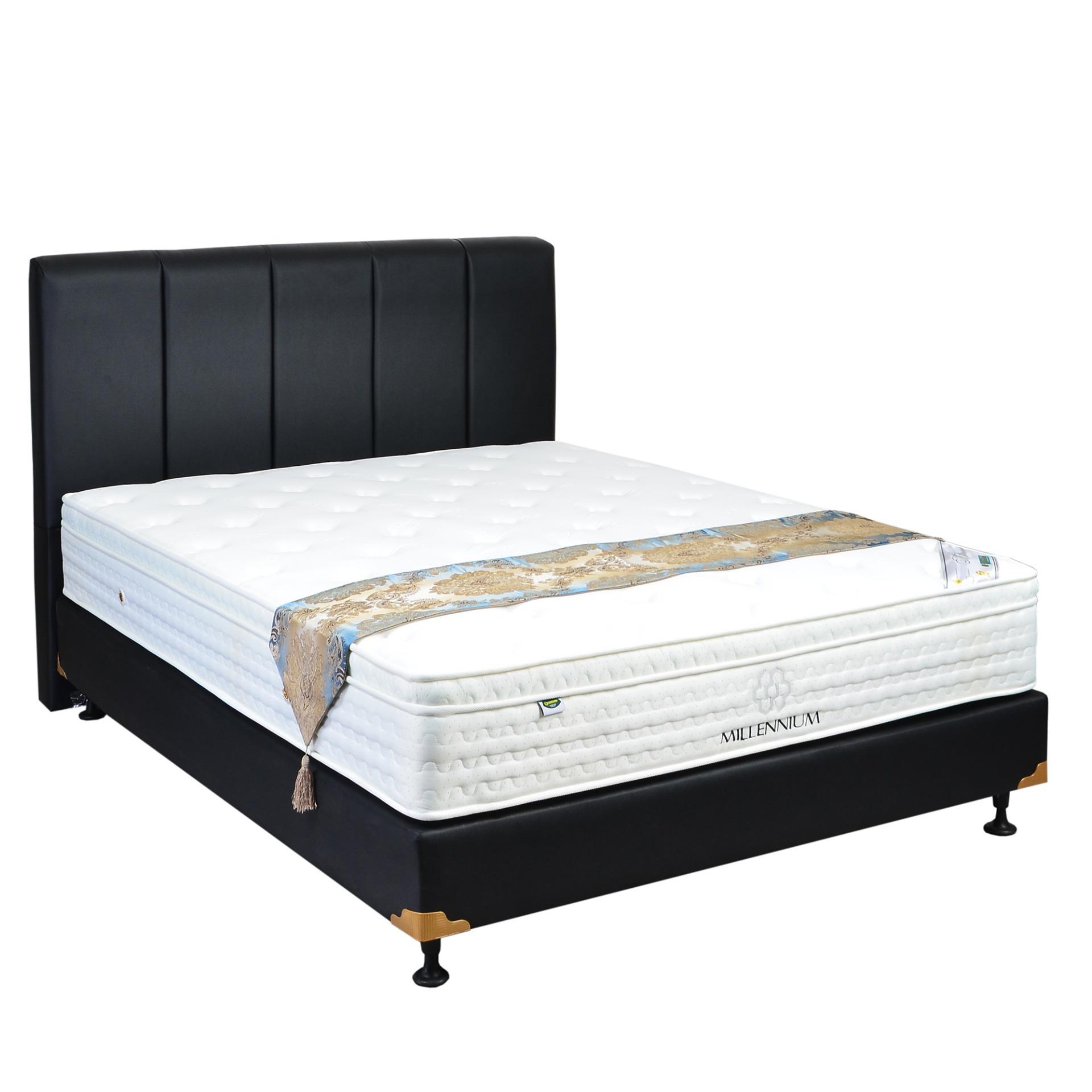 Quantum Springbed Millenium (Eurotop) Size 160 x 200 HB Vadia - Fullset - Khusus Jabodetabek