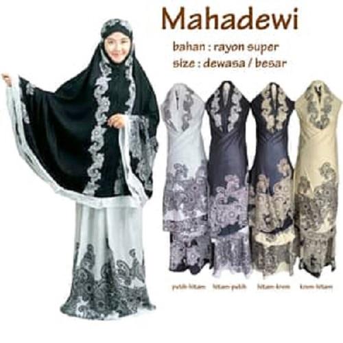 Mukena Bali Tattoo Mahadewi / Mukena mewah motif tatto / Mahadewi mukena / Motif unik kekinian / adem