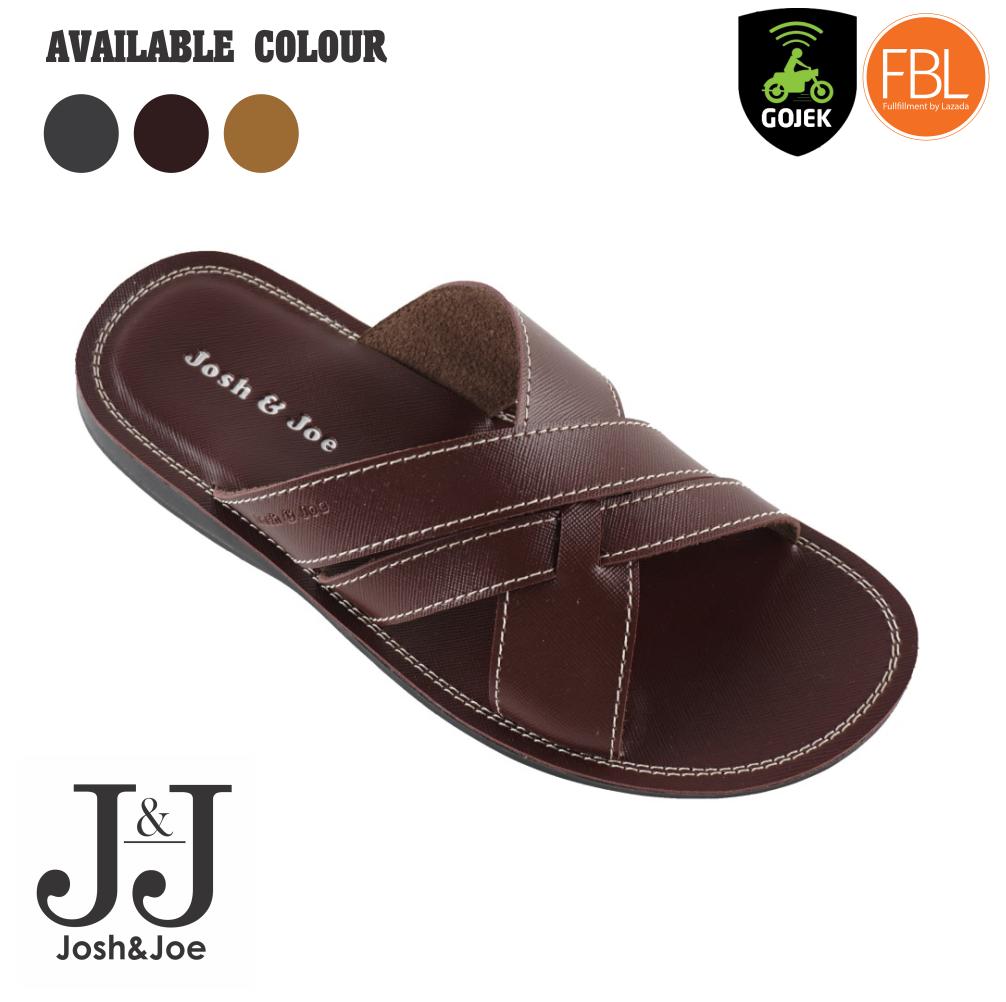 Josh&Joe / fashion pria / sandal murah / sandal pria / sandal pria kulit / sandal pria casual / sandal pria dewasa / sandal gunung pria/ sandal jepit pria SSHT/SSCT/SSCM