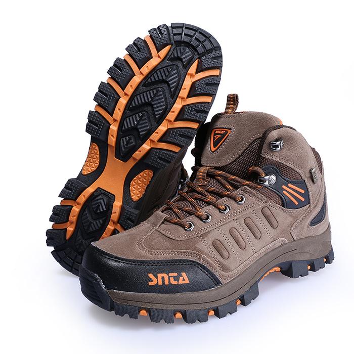 Sepatu Snta 467 Brown Orange Hiking/Outdoor/Trekking - uJrxrI