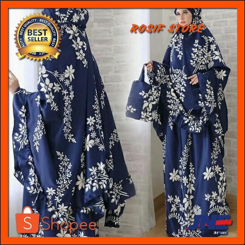 MUKENA DEWASA RAYON BALI TERUSAN LATULIP