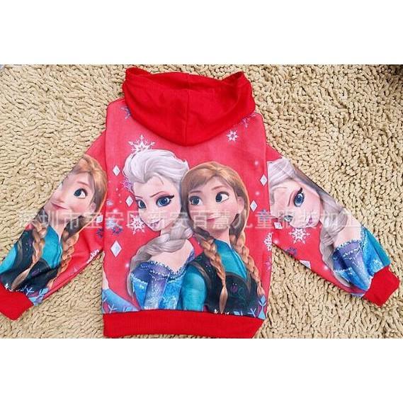 PROMO SALE - JAKET ANAK IMPORT FROZEN ANNA ELSA F001