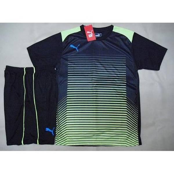 SETELAN BAJU FUTSAL BOLA PUMA PRINTING CAMO - EWTQEG