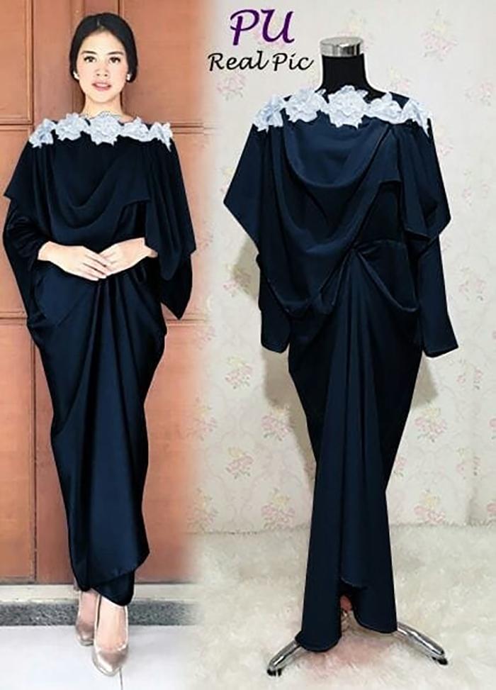 MAXI PRINSA Long Dress Maxmara GAMIS semi KAFTAN Baju Busui Muslim