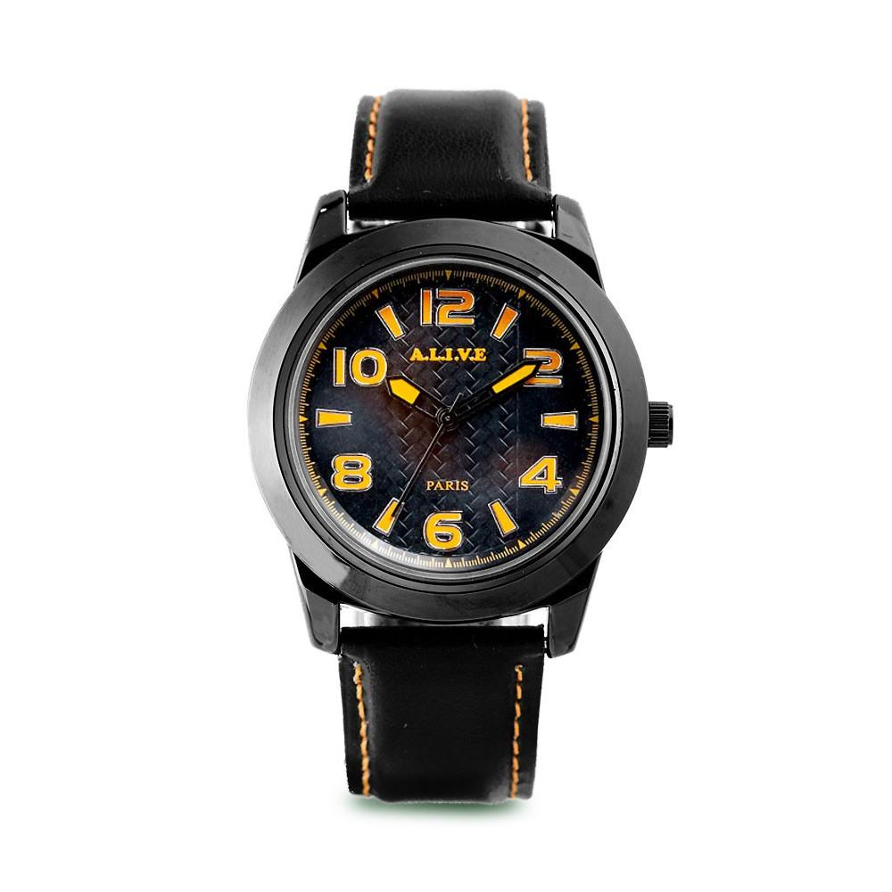 JAM TANGAN PRIA IMPORT ALIVE SOPHIE MARTIN KULIT KENDRA GPU1076B5 ORI MURAH TERBARU COWOK ANTI AIR