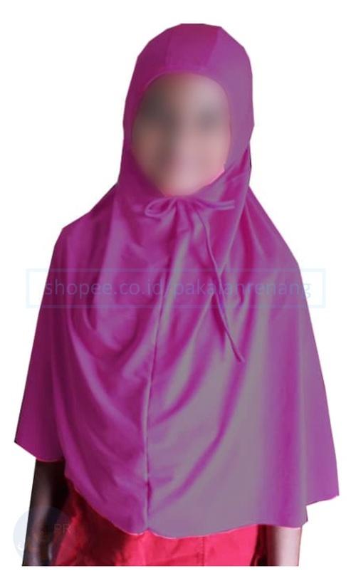 Kerudung Panjang 68 Cm dari Kepala untuk Anak Sekolah dan Remaja All Size - PAKAIAN RENANG