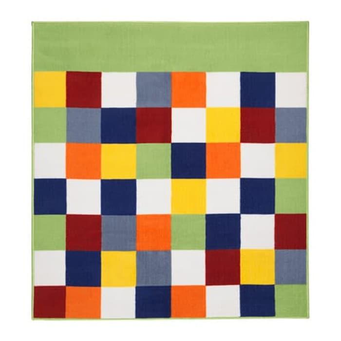 IKEA LATTJO Karpet- Bulu Tipis- Aneka Warna- 133X140 Cm