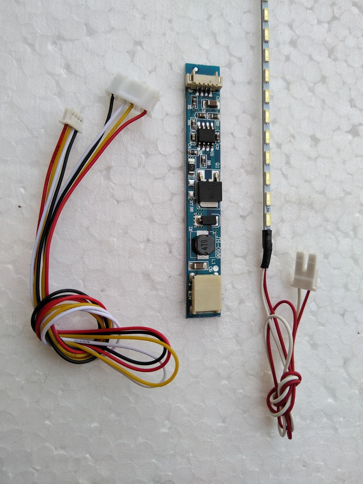 Inverter Lampu LED Backlight Layar Panel Laptop Monitor TV Ganti LCD CCFL Neon 10 Sampai 17 Inch 380 Mm 4014 X 63 CA 166 Isi 3
