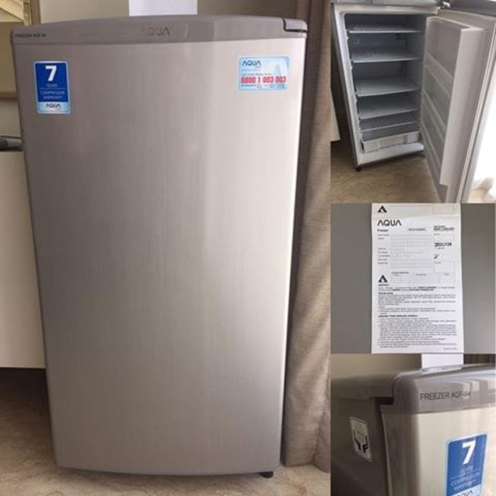 AQUA AQF-S4(S) Kulkas Freezer Asi Berdiri 4 Rak AQF-S4 SANYO AQFS4