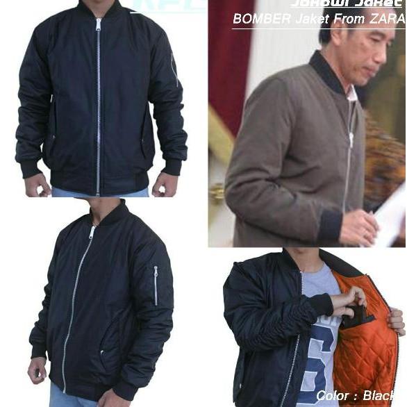 Jaket Jokowi/ Jaket Bomber From Zara/ Jaket Scote/Jaket Tactical Auri - Asgfgh