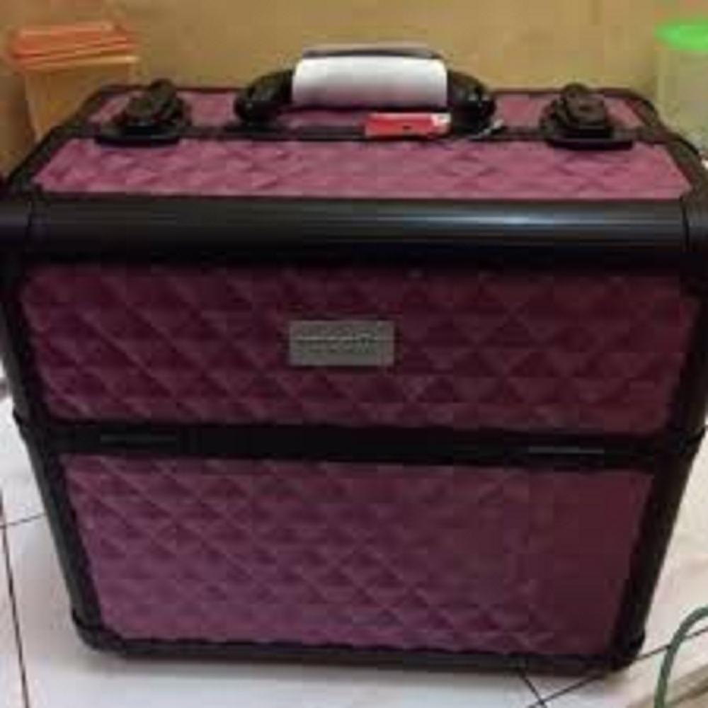 beauty case sonia miller red koper make up murah dan baru