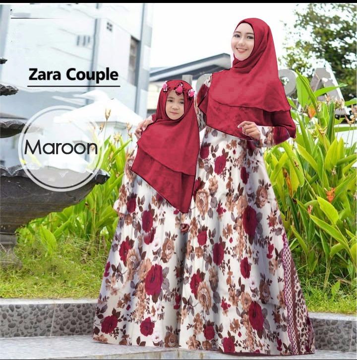 SYARI MAM N KIDS DELVITA BAHAN KATUN JEPANG BIG SIZE MAM KIDS 6-7 TAHUN + KHIMER