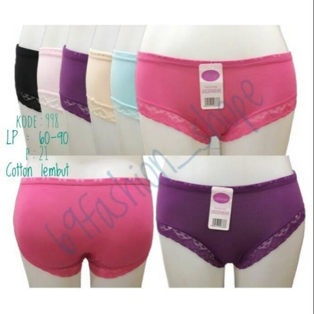 Celana Dalam Murah Wanita Rp.5000/Pc Import Berkualitas. Harga Produk Adalah Harga 1Lusin / 12Pcs.
