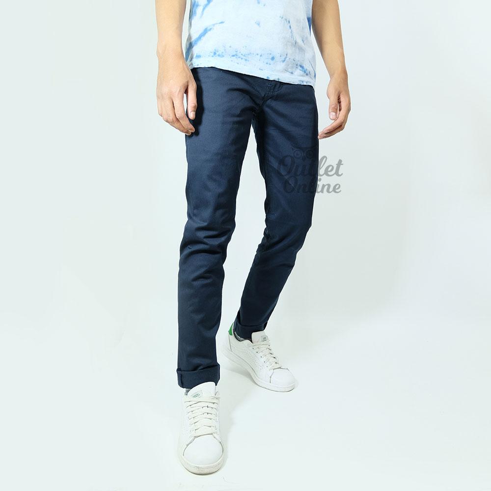 NHS Celana Chino Pria Slim Fit