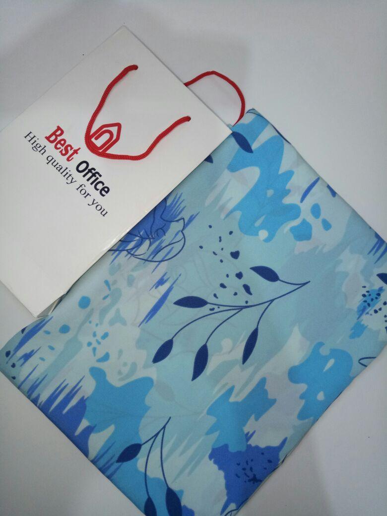 Jilbab Segiempat Motif AH0015 Best Office Hijab Jilbab Kerudung
