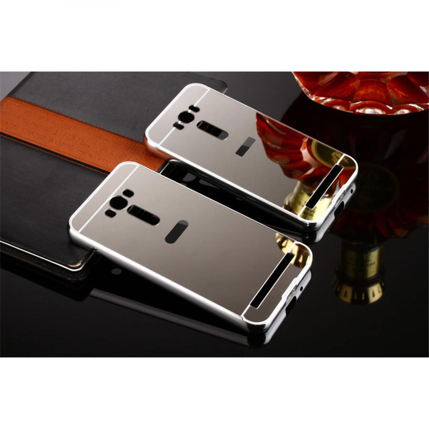 Best Seller!!! Aluminium Bumper with Mirror Back Cover for Asus Casing HP Murah Terbaru