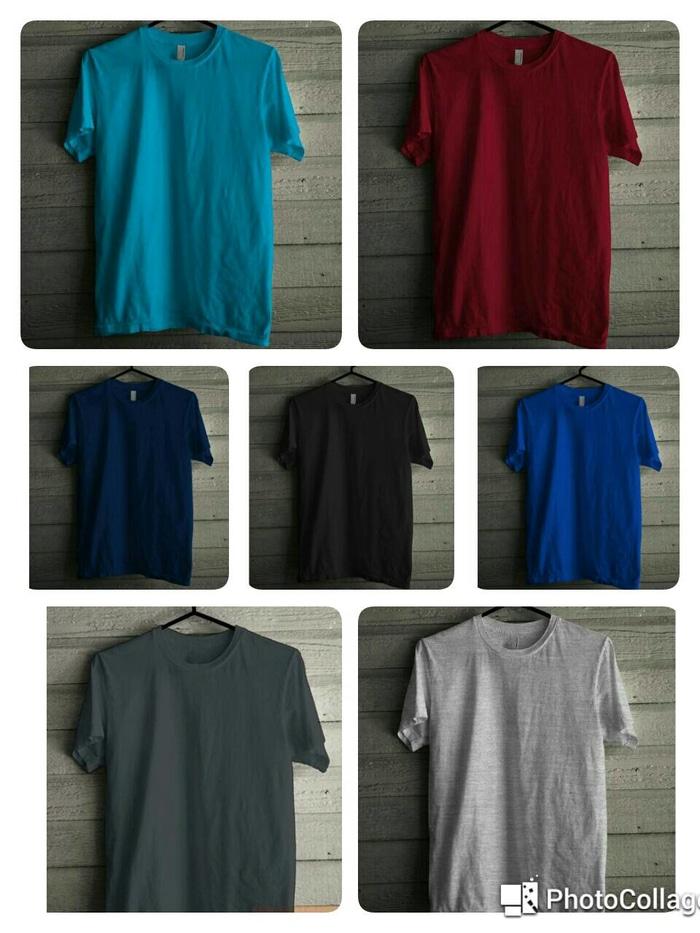 KAOS POLOS COTTON COMBED 30S SIZE JUMBO 2XL (XXL)