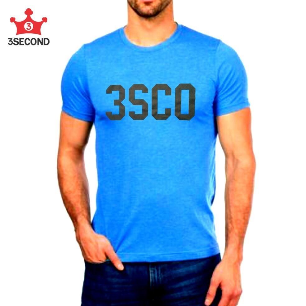 Kaos UNISEX Karakter 3SECOND Oneck Lengan Panjang Tshirt Cotton Baju Cewek Cowok Murah