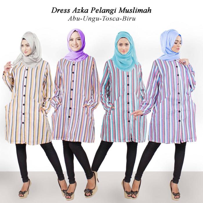 Dress Azka Pelangi Muslimah