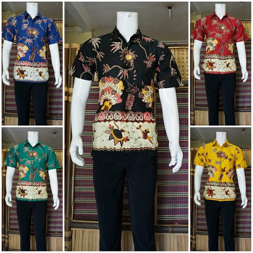 Hem Batik Modern di lapak Pusat Grosir Batik Jogja pusatgrosirbatikjogja