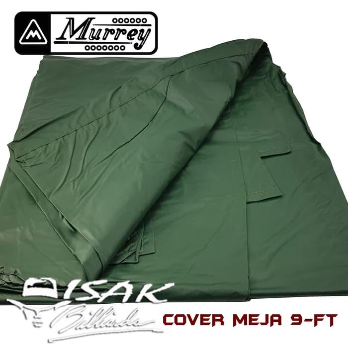 Murrey Table Cover 9-ft - Nylon - Penutup Meja 9 Pool Billiard Biliar - fke8qx
