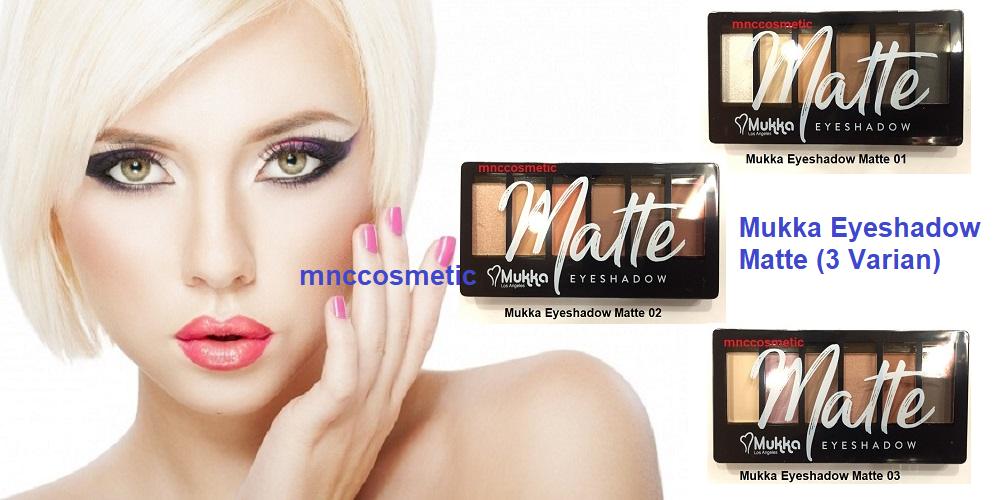 Mukka Eyeshadow Matte (3 Varian Warna)