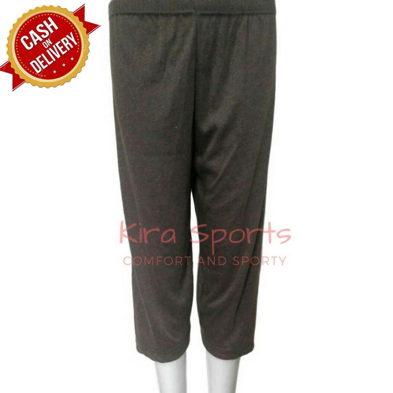 Celana Wanita Terbaru - Leging Panjang 3/4 / Legging Untuk Olahraga Baju Tidur Santai Model Pendek Murah Dewasa / Bukan Jeans Kerja Atau Kulot Plisket Warna Putih Korea Jumbo Sobek Big Size Boyfriend High Waist Kodok dan Rok ANK711 - Bisa COD